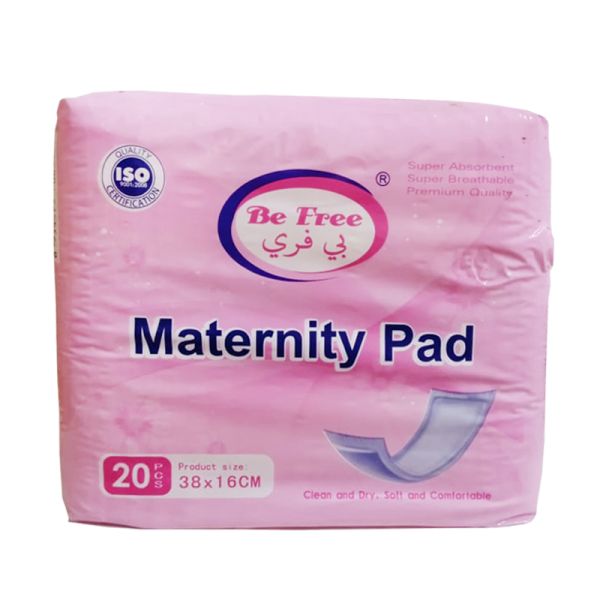 Be Free Maternity Pad 38x16cm 20s