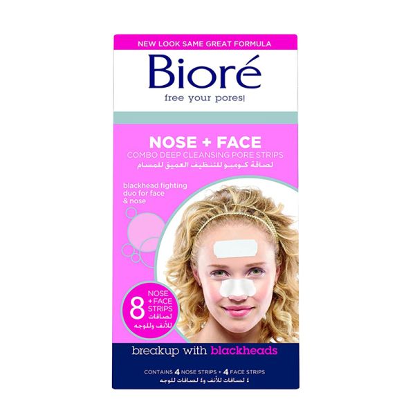 Biore Face / Nose Strips Combo Pack 8s