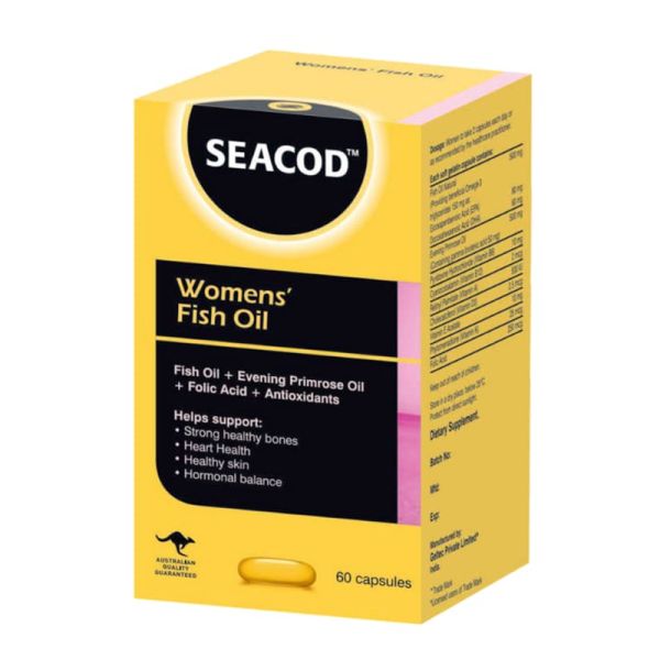 Seacod Womens Fish Oil 60s