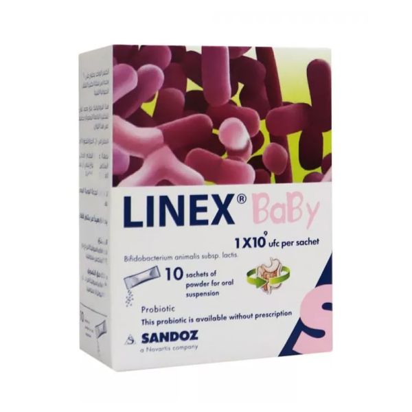 Linex Baby 100mg P.F.O.A Sachet 10s
