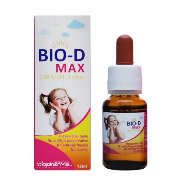 BioD Max 200 Iu/drop Oral Drops 15ml