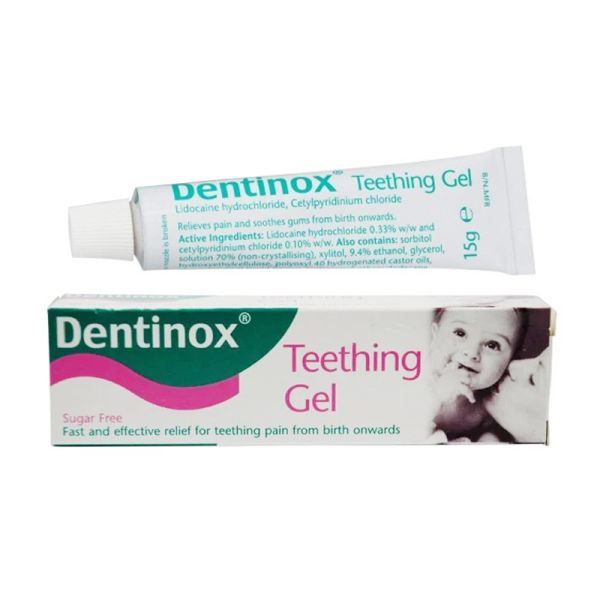 Dentinox teething top gel from birth