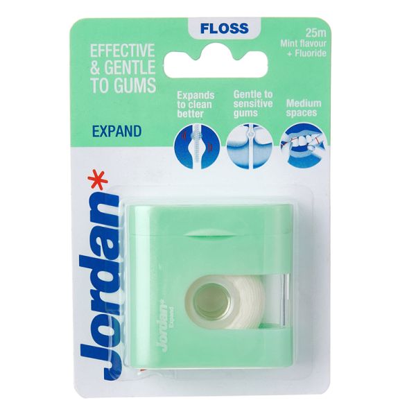 Jordan Dental Floss Exp Fresh W/t.paste