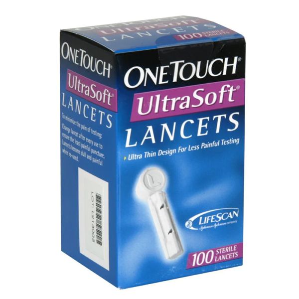 One Touch Ultrasoft Lancet 100s