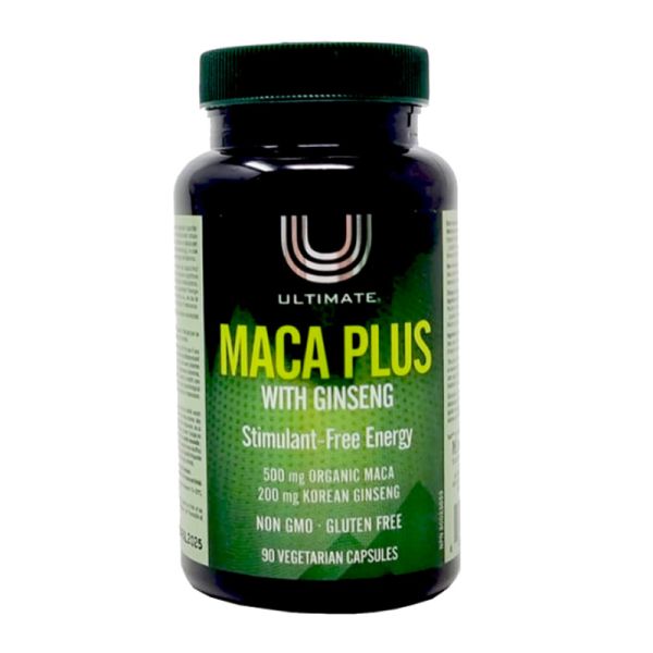 Unlimited Natures Maca Plus Ginseng(Korean) 500/200mg 90s