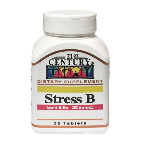 21St Century Stress B + Zinc Tab 30S