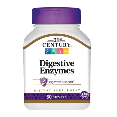 21st Century Digestive Enzymes Cap 60s