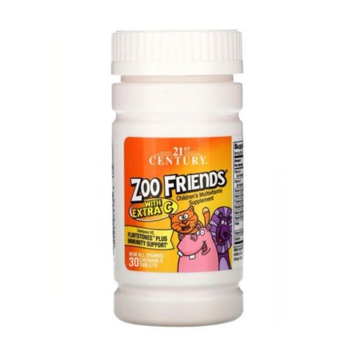 21st Century Zoo Friend W/ext C Chew Tab 30s