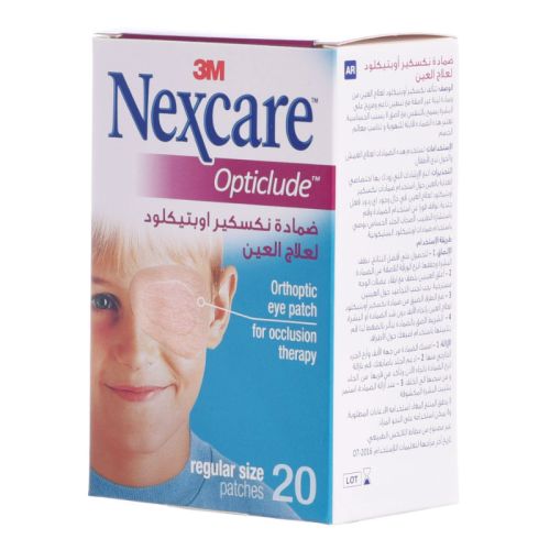 3M Nexcare 1539 Opticlude Orthoptic Eye Patch 20s
