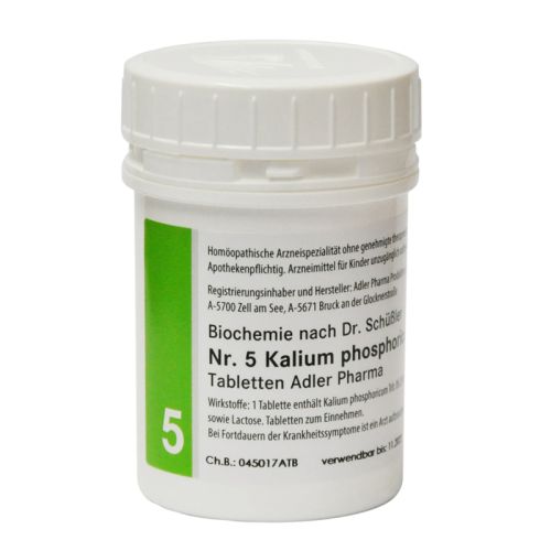 Adler Schussler Salt No. 5 Kalium Phosphoricum 6x 100 Tabs