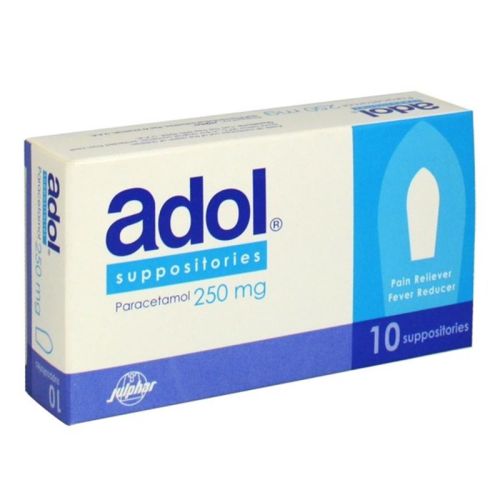 Adol 250mg Suppositories 10s