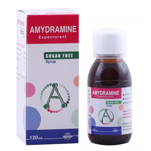 Amydramine Suger Free Expectorant 120ml