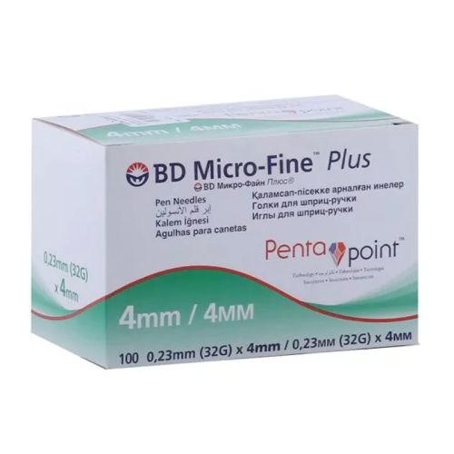 Bd Microfine Plus Needle Penta Point 32gx4mm 100s
