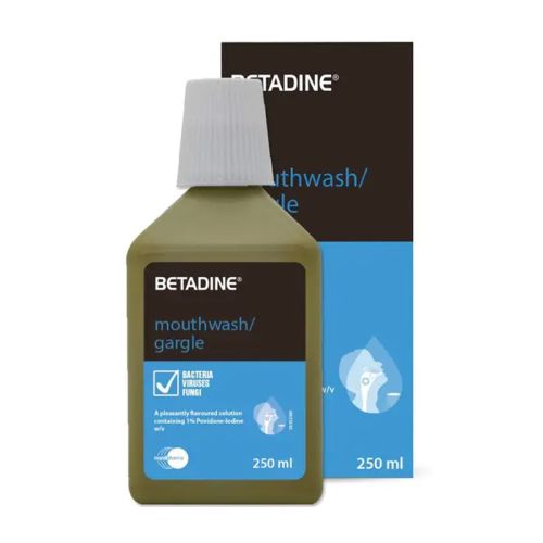 Betadine Gargle and Mouth Wash 250ml