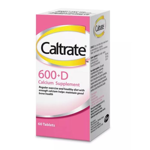 Caltrate 600mg With Vit D Tabs 60s
