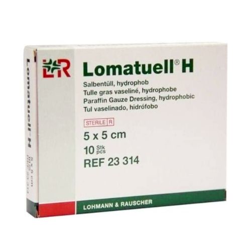 Lomatuel H Paraffin Sterile 5 X 5cm 10s
