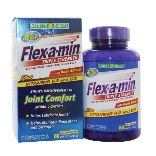 Natures Bounty Flex-a-Min Triple Strength Tab 80s