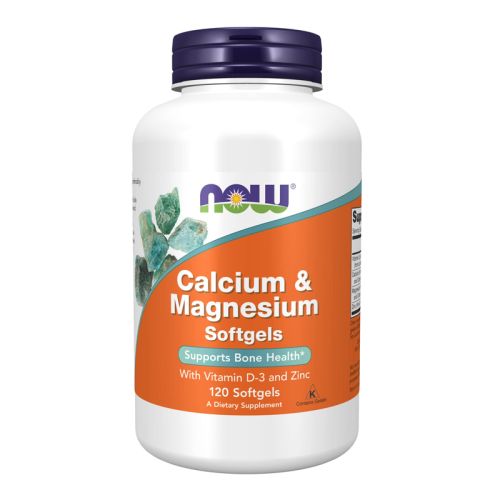Now calcium & magnesium Softgel Vit D & Zinc 120s