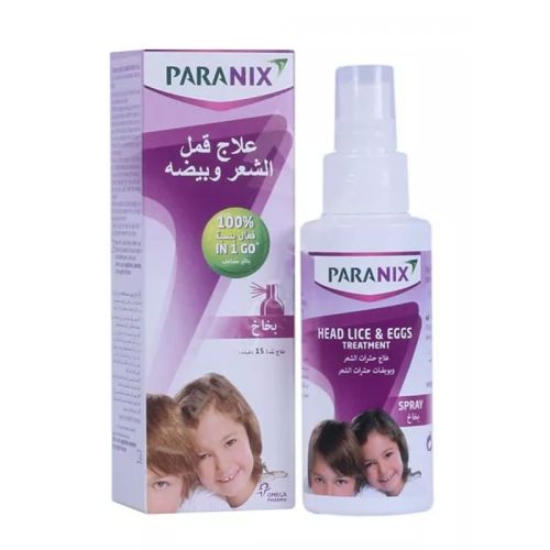 Omega Pharma Paranix Head Lice & Eggs Treatment Spray 100ml