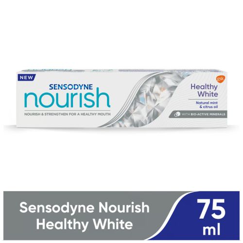 Sensodyne 75ml Nourish Healthy White Toothpaste