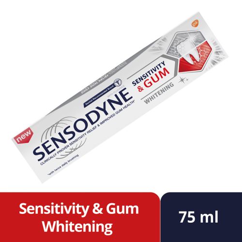 Sensodyne 75ml Sensitivity & Gum Whitening Toothpaste