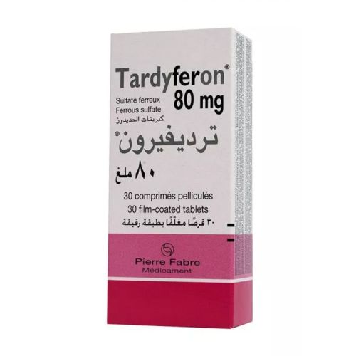 Tardyferon 80mg Tab 30s