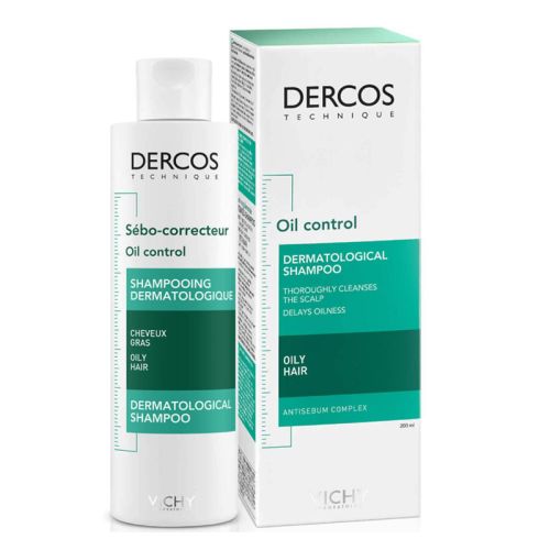 Vichy Dercos Oil Control Shampoo 200 Ml
