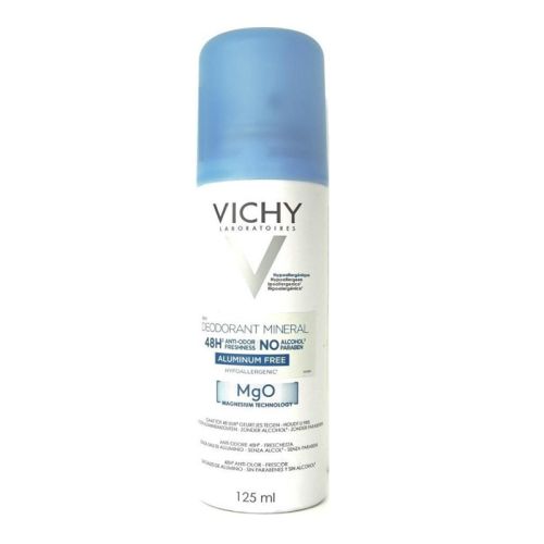 Vichy Deo Spry Mineral MGO 125ml  (Blue)