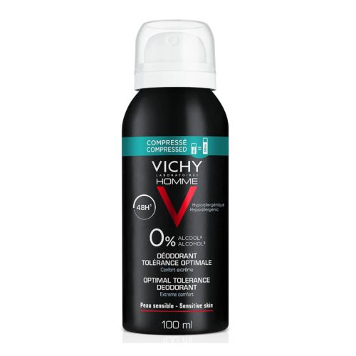 Vichy Deo Spray Homme 100ml  (Black)