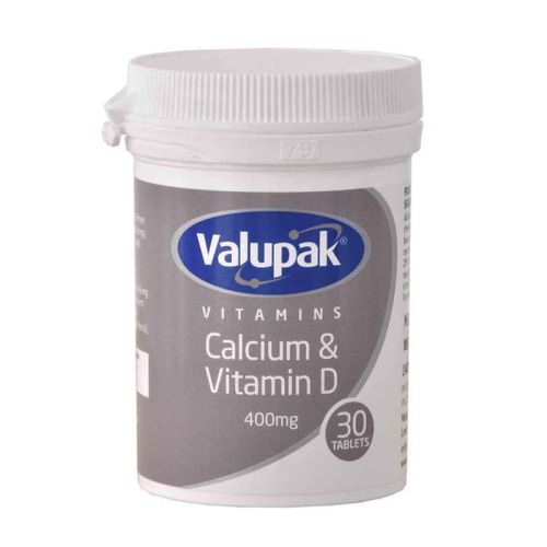 Valupak Calcium With Vitamin-D Tab 30s