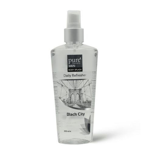 Pure Beauty Men Body Splash Black City  250 Ml
