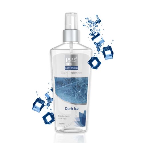 Pure Beauty Men Body Splash Dark Ice  250 Ml
