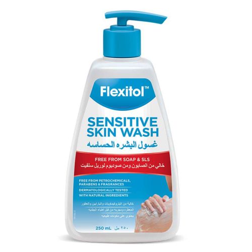 Flexitol Sensitive Skin Wash 250ml