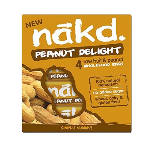 Nakd Peanut Delight 35g 4's Multipack