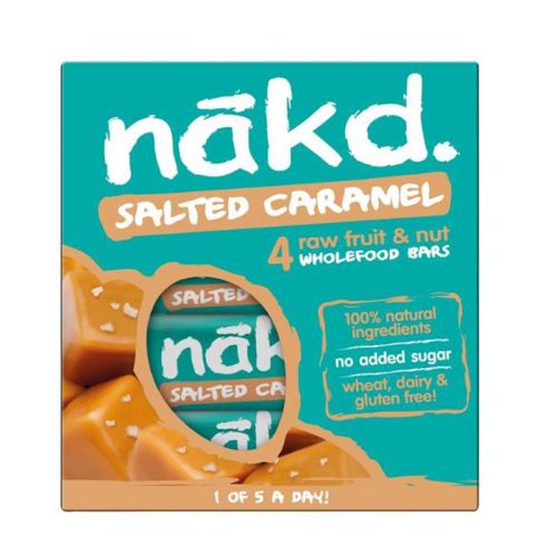 Nakd Salted Caramel 35g 4's Multipack