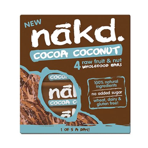 Nakd Cocoa Coconut Bar 35g 4's Multipack