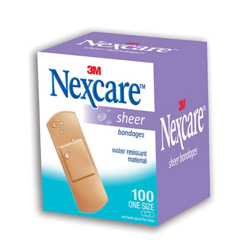 3M Nexcare 656-100 Sheer Bandage 