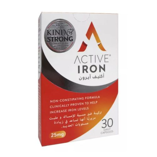 Active Iron 25 Mg Cap 30S