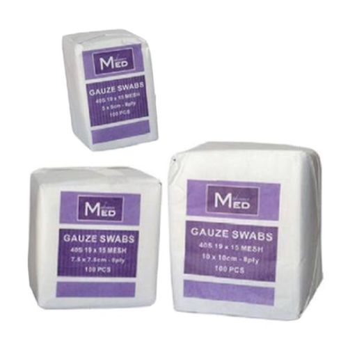 Adv Med Gauze Swab 5x5cm 8ply 50s Sterile
