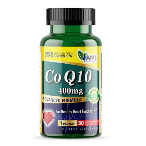 AMS CoQ10 400mg Softgels 30s