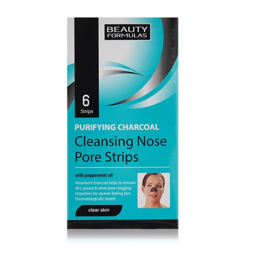 Beauty Formula Cleansing Charcoal Nose Strips 6s 9621
