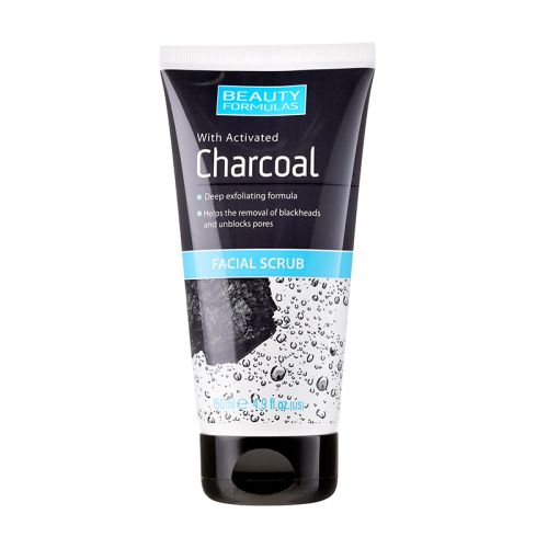 Beauty Formula Charcoal Facial Scrub 150ml 012249