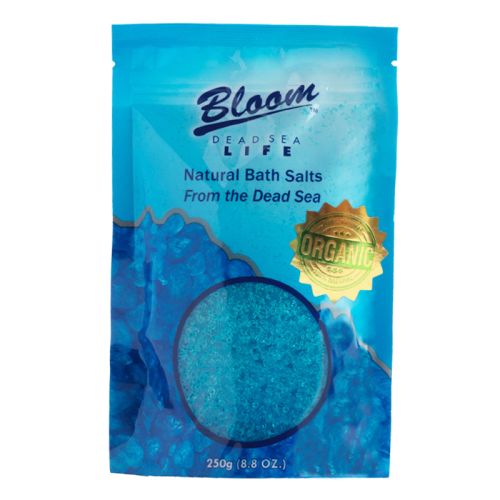 Bloom Bath Salt 250g Bag Blue