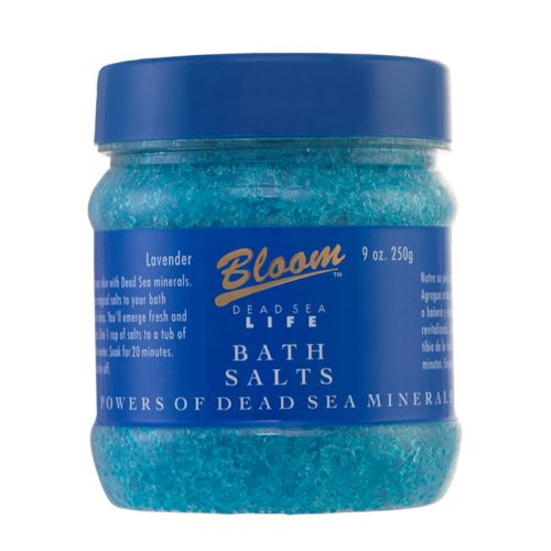 Bloom Bath Salt 250g Jar Blue