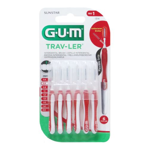 Gum Proxa Traveler Interdental 0.8mm 1314M6
