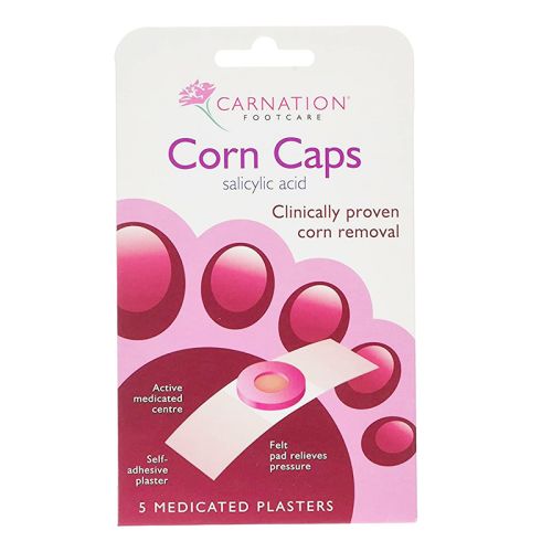 Carnation Corn Caps Wallets 5s 