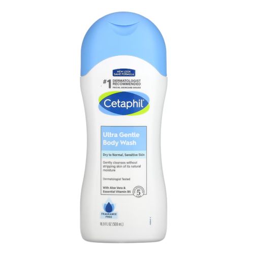 Cetaphil Ultra Gentle Body Wash 500ml Fragrance