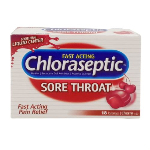 Chloraseptic Lc Lozenges Cherry 18's