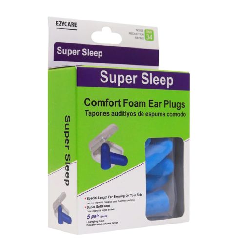 Ezycare  Comfort Foam Ear Plugs 10264