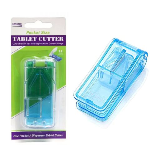 Ezycare Pocket Size Tablet Cutter W/disp.17755